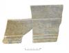 Lastra parietale modanata frammentaria in marmo 17-18-19